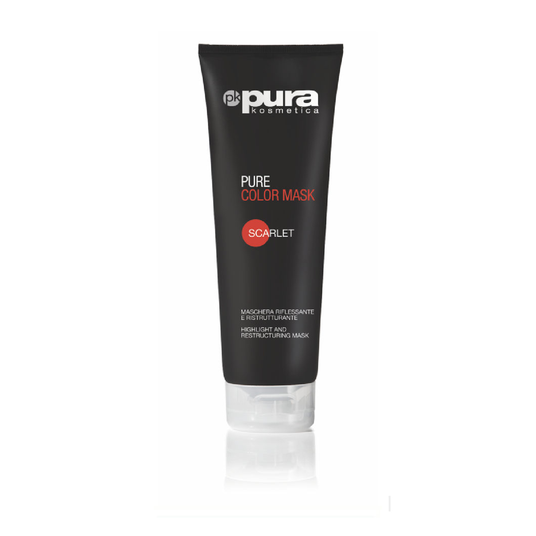 Pura Color Mask - SCARLET 天然上色髮膜（橙紅） 250ml